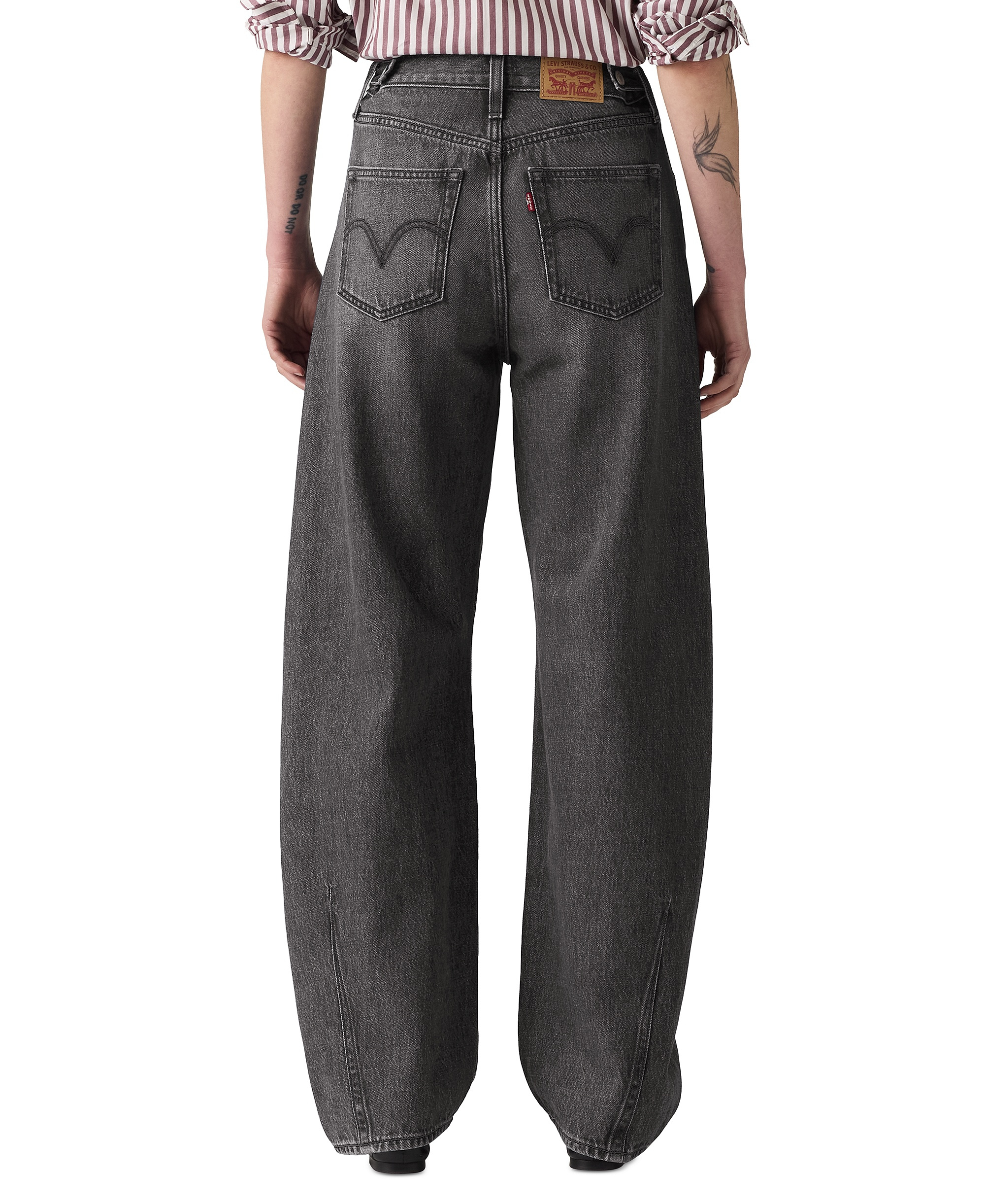 Levi's Women's Cinch High-Rise Barrel-Leg Jeans - Past Lives