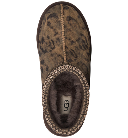 UGG® Women's Suede Tasman Spotted Slip-On Slippers - Chestnut