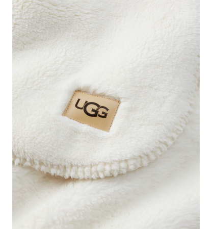 UGG® Saige Plush Throw, 50" x 70" - Snow