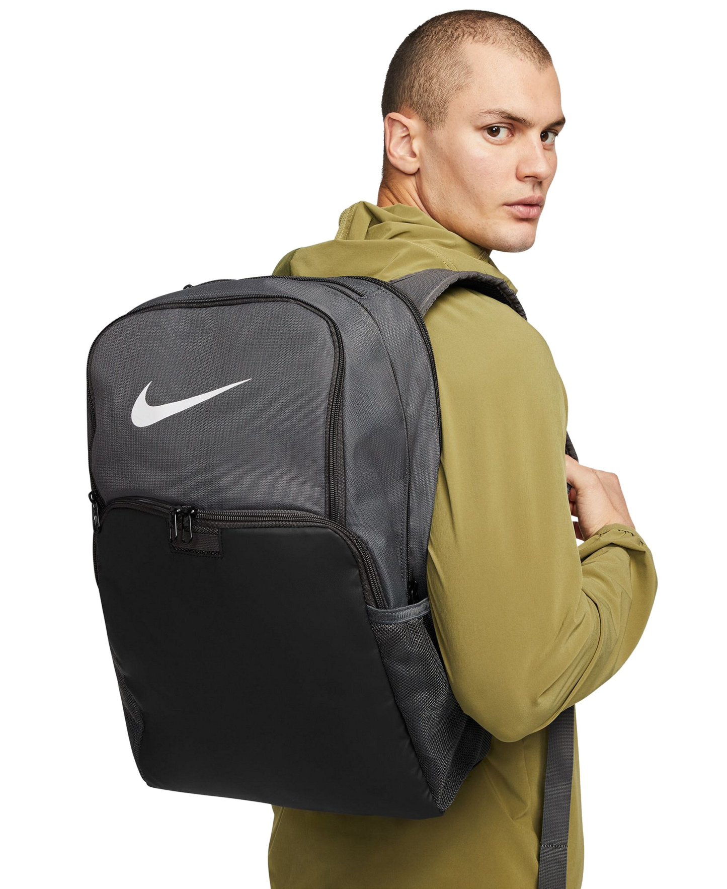 Nike Brasilia 9.5 Training Backpack (Extra Large, 30L) - Iron Grey