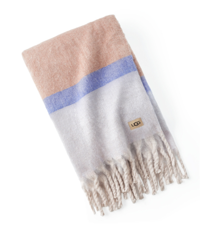 UGG® Simona Faux Mohair Throw, 50" x 70" - Misty Wisteria