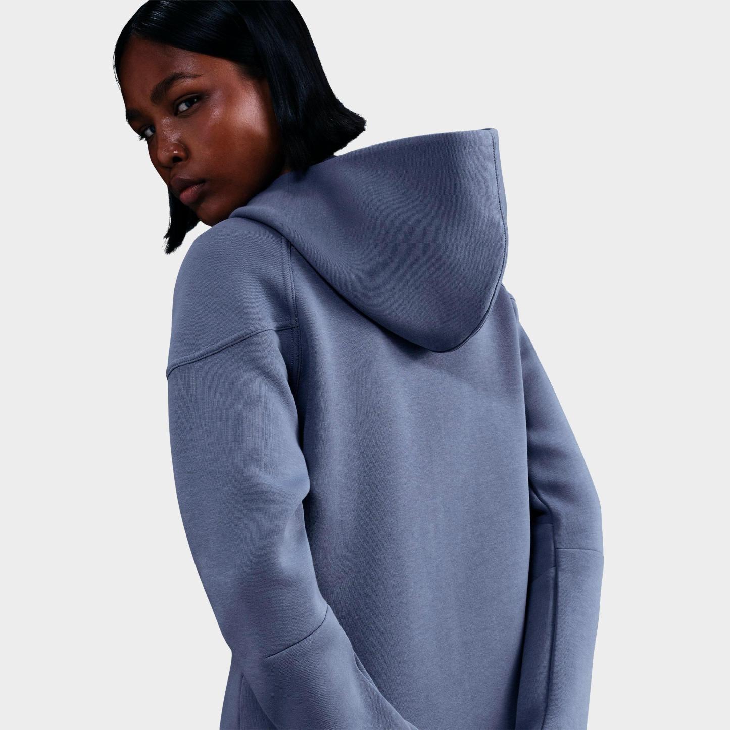 Women's Nithtke Sportswear Tech Fleece Windrunner Full-Zip Hoodie - World Indigo/Black