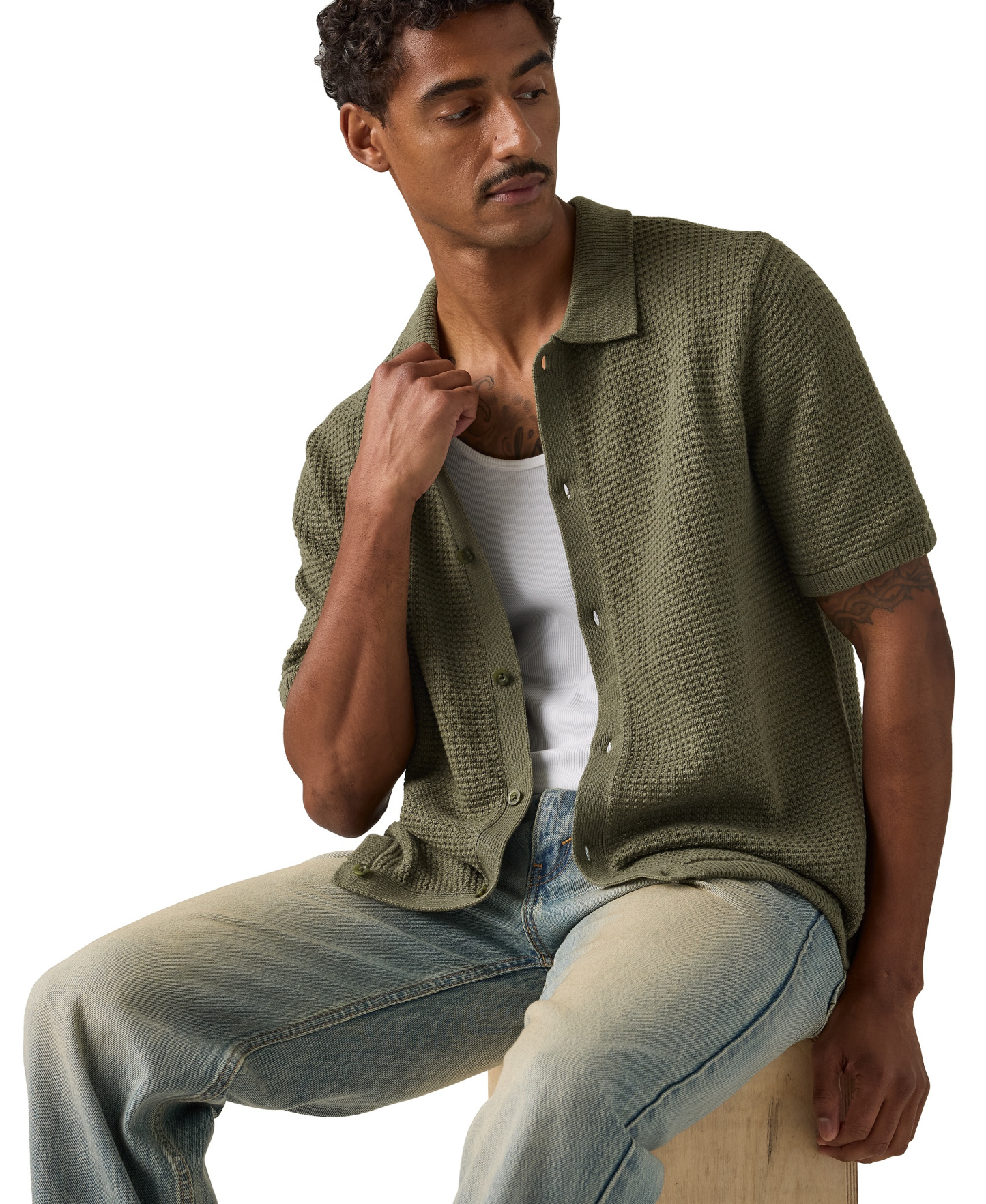 Levi's Men's Wood Side Camp Shirt - Kambaba