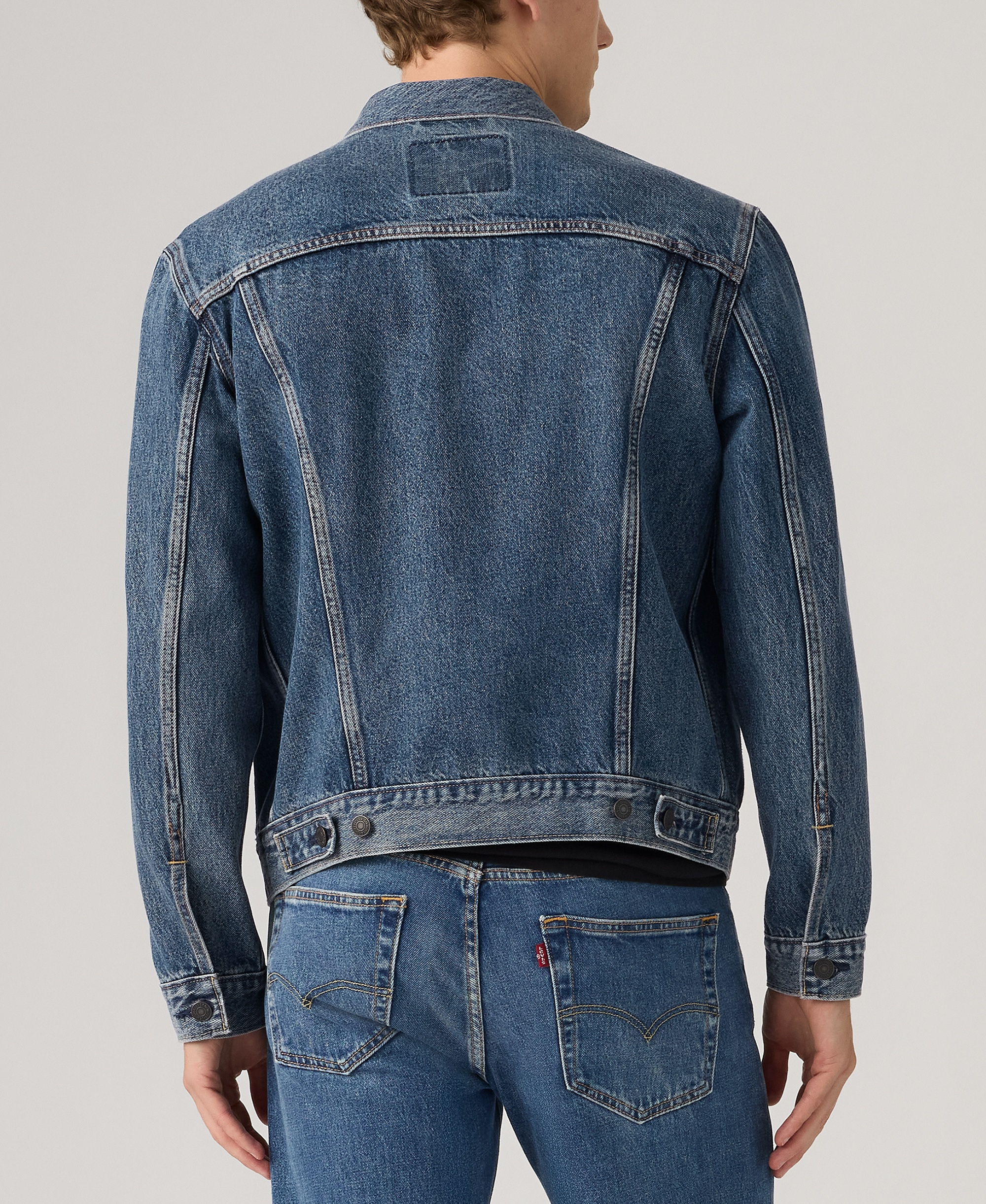 Levi's Men's Regular-Fit Stretch Denim Trucker Jacket - Lombard