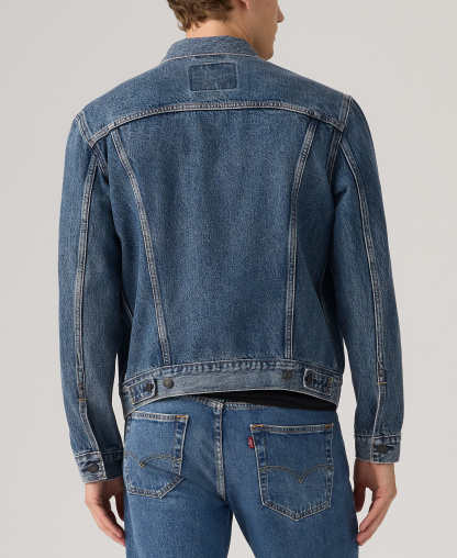 Levi's Men's Regular-Fit Stretch Denim Trucker Jacket - Lombard