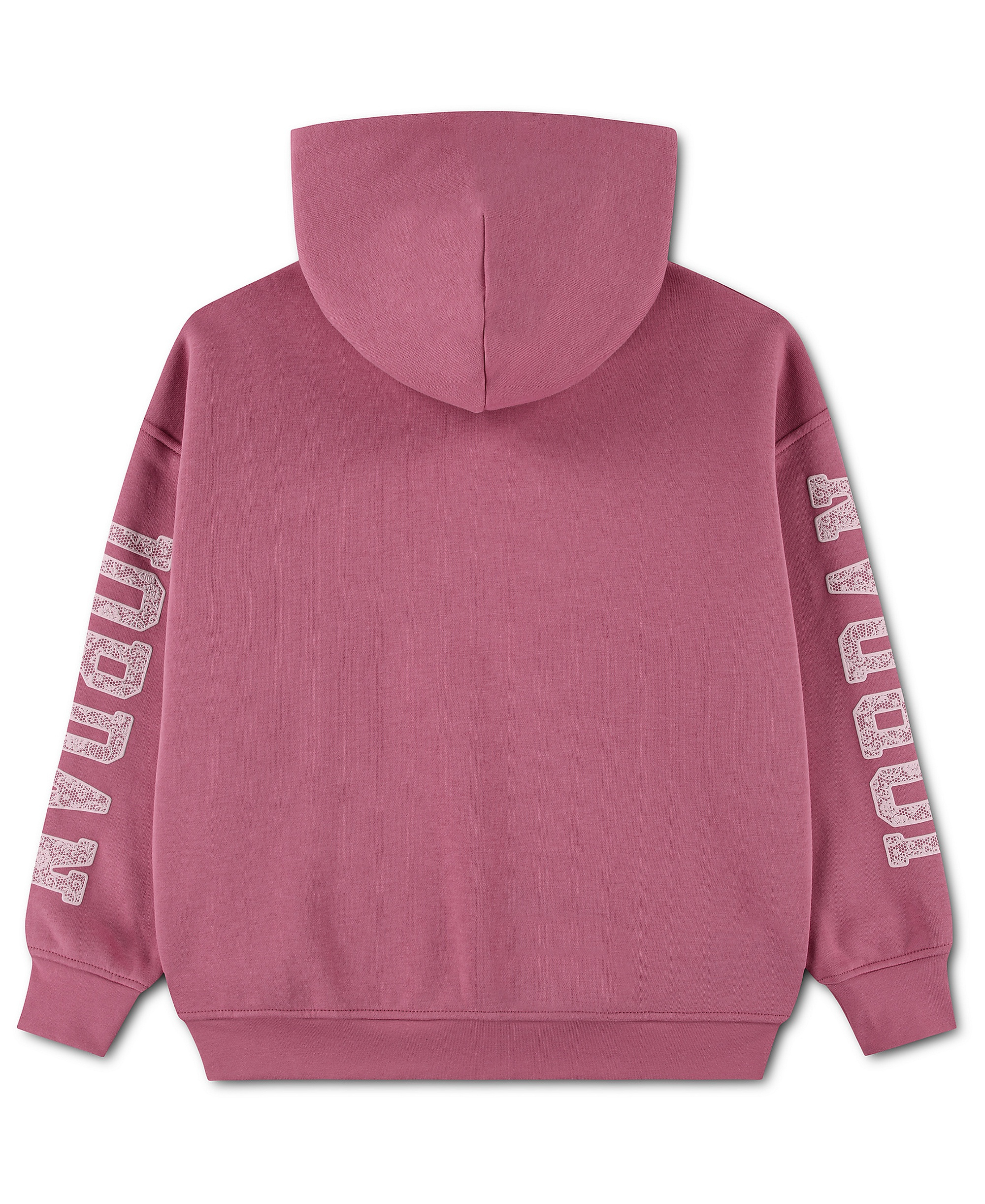 Jordan Girls' 7-16 Allstar Fleece Pullover Hoodie - Desert Berry