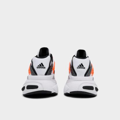 Men's adidas Adistar XLG 2.0 Casual Shoes - Part 3 - Cloud White/Core Black/Solar Orange - Back view