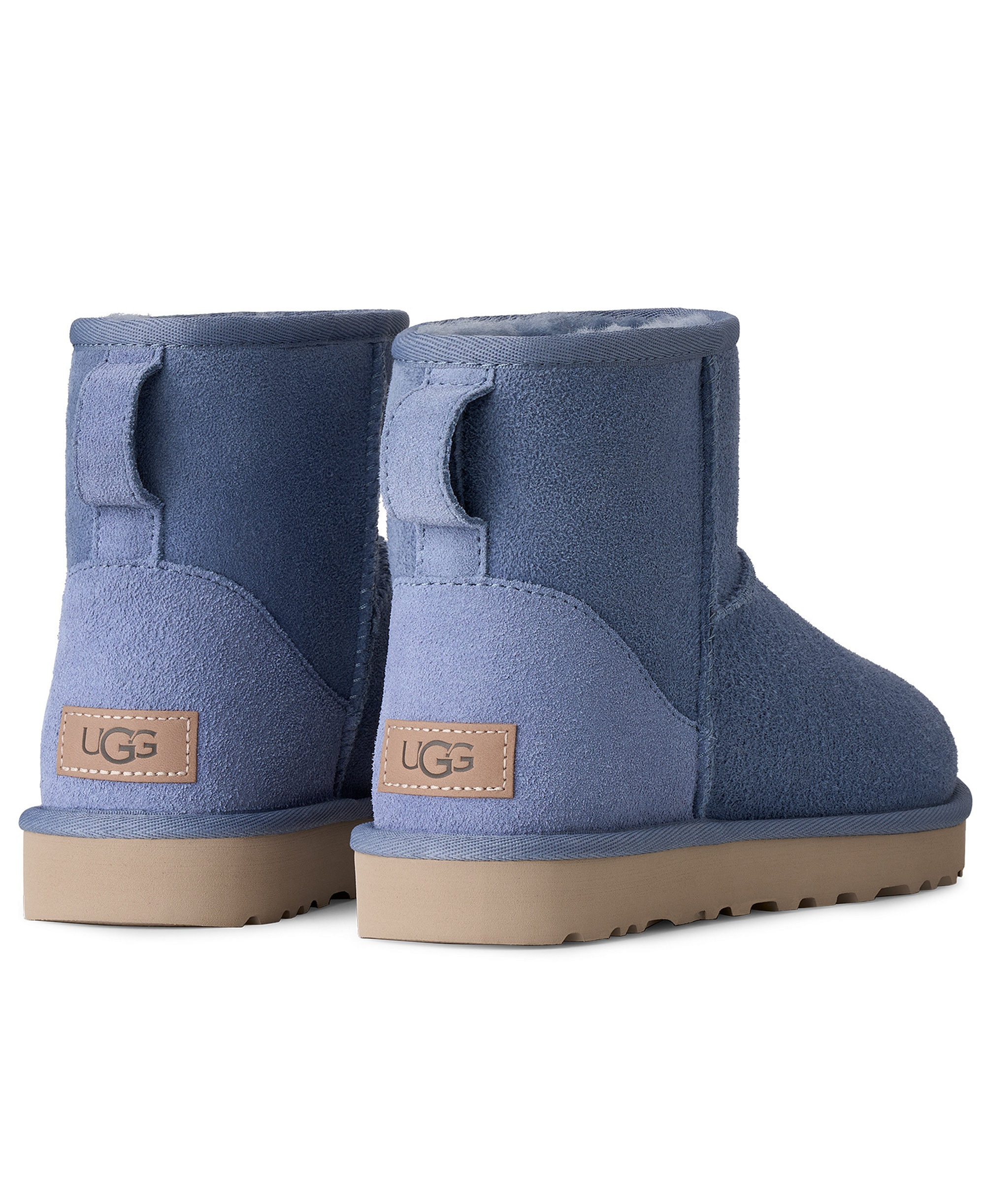 UGG® Women's Classic II Pull-On Mini Booties - Stormy Blue