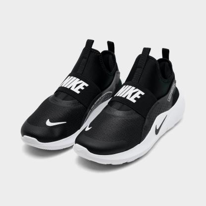 Little Kids' Nike Flex Runner 4 Running Shoes - Black/White/White/Black