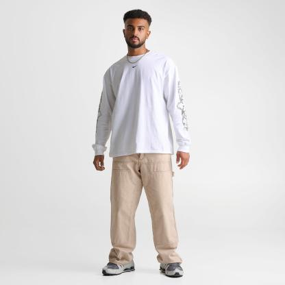 Men's Nithtke Sportswear Max 90 Neo Long-Sleeve T-Shirt - White