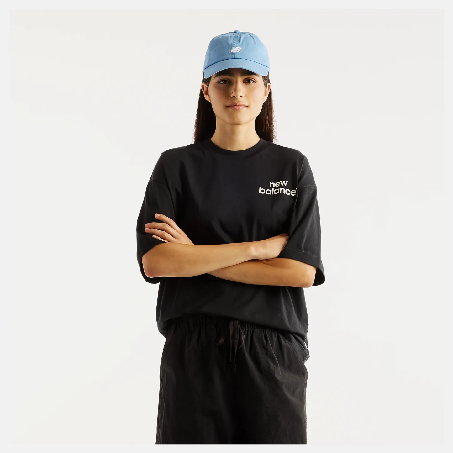 New Balance Intelligent Relaxed T-Shirt, WT62N59VBK