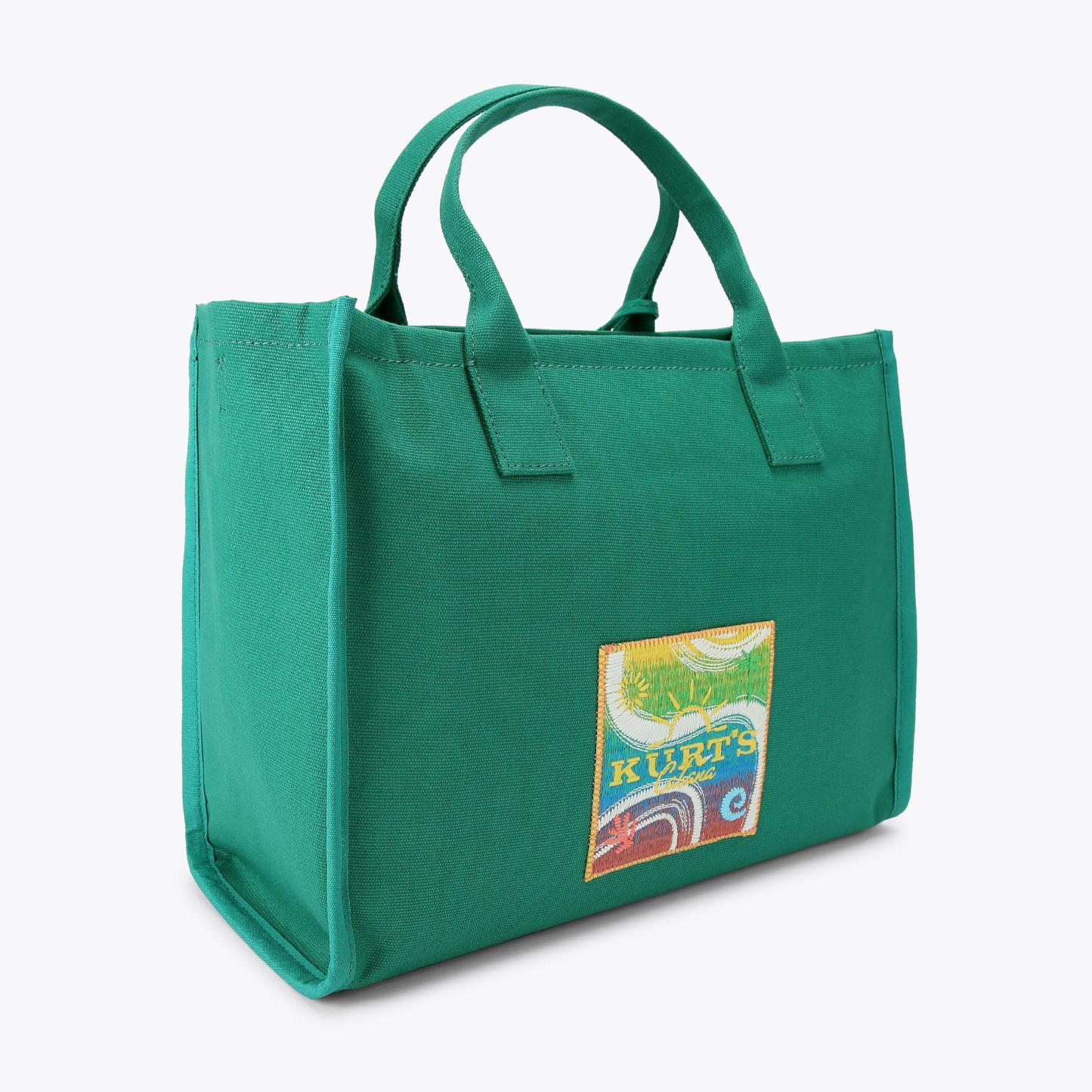 Kurt Geiger London Kurt's Cabana Kurt Tote Bag - Green - view 4