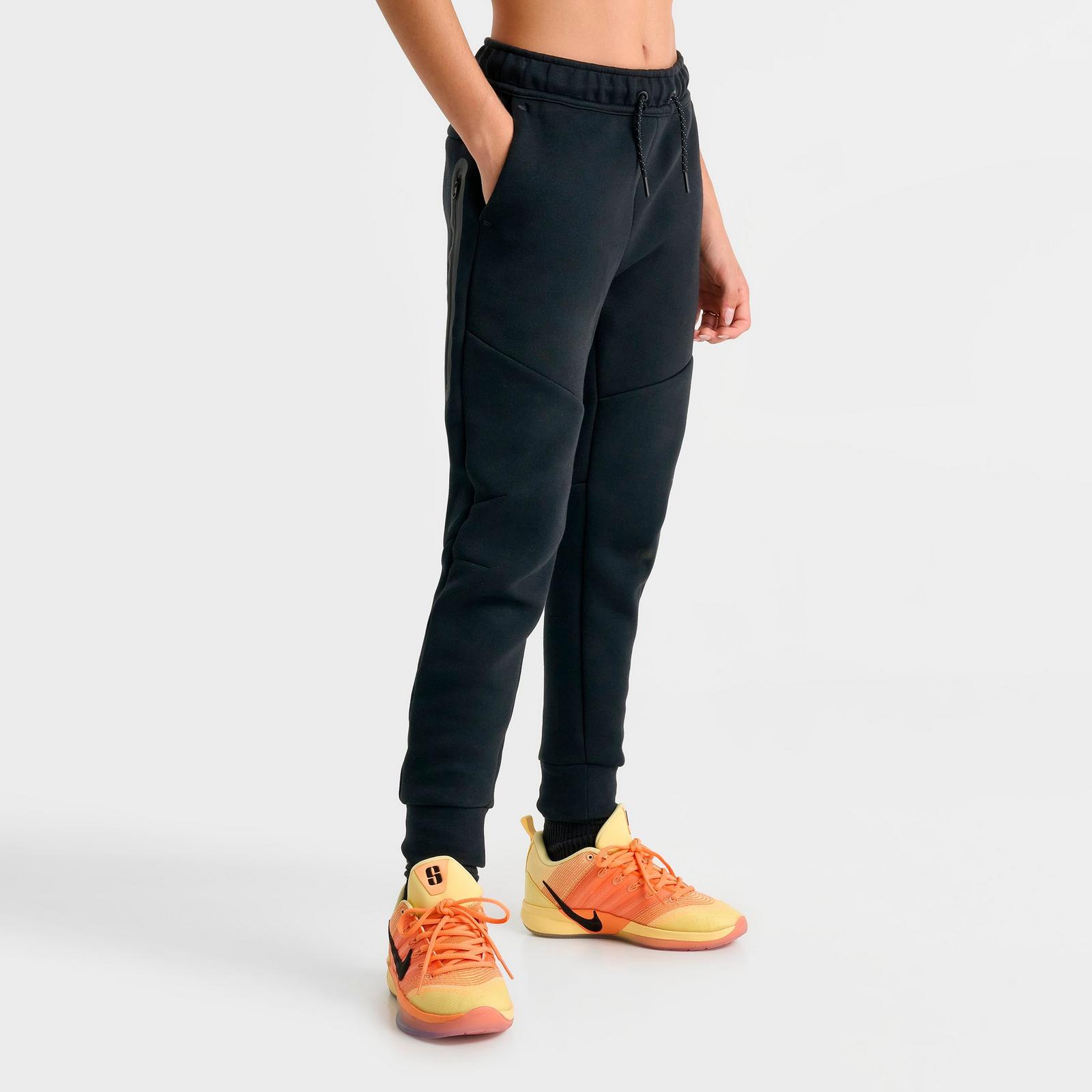 Big Kids' Nike Sportswear Tech Fleece Reflective Jogger Pants - Black