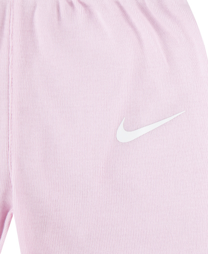 Nike Baby Boys' and Girls' Crewneck Bodysuits and Pants, 3-Piece Set - Gray/Pink