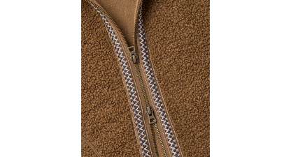 UGG® Men's UGGbraid Full-Zip Hooded Jacket - Coffee Grounds