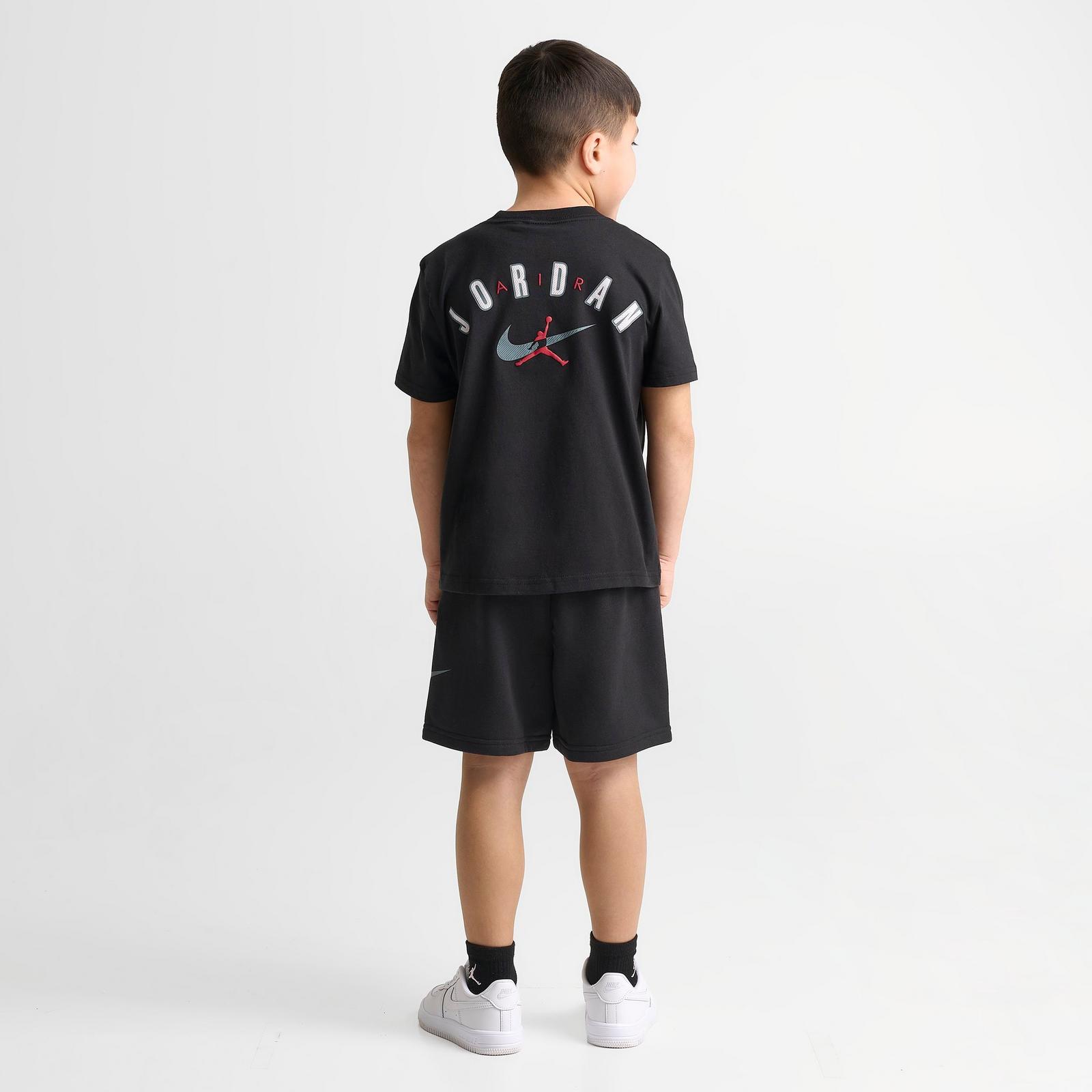 Little Kids' Jordan Jumpman T-Shirt and Shorts Set - Black - view 2