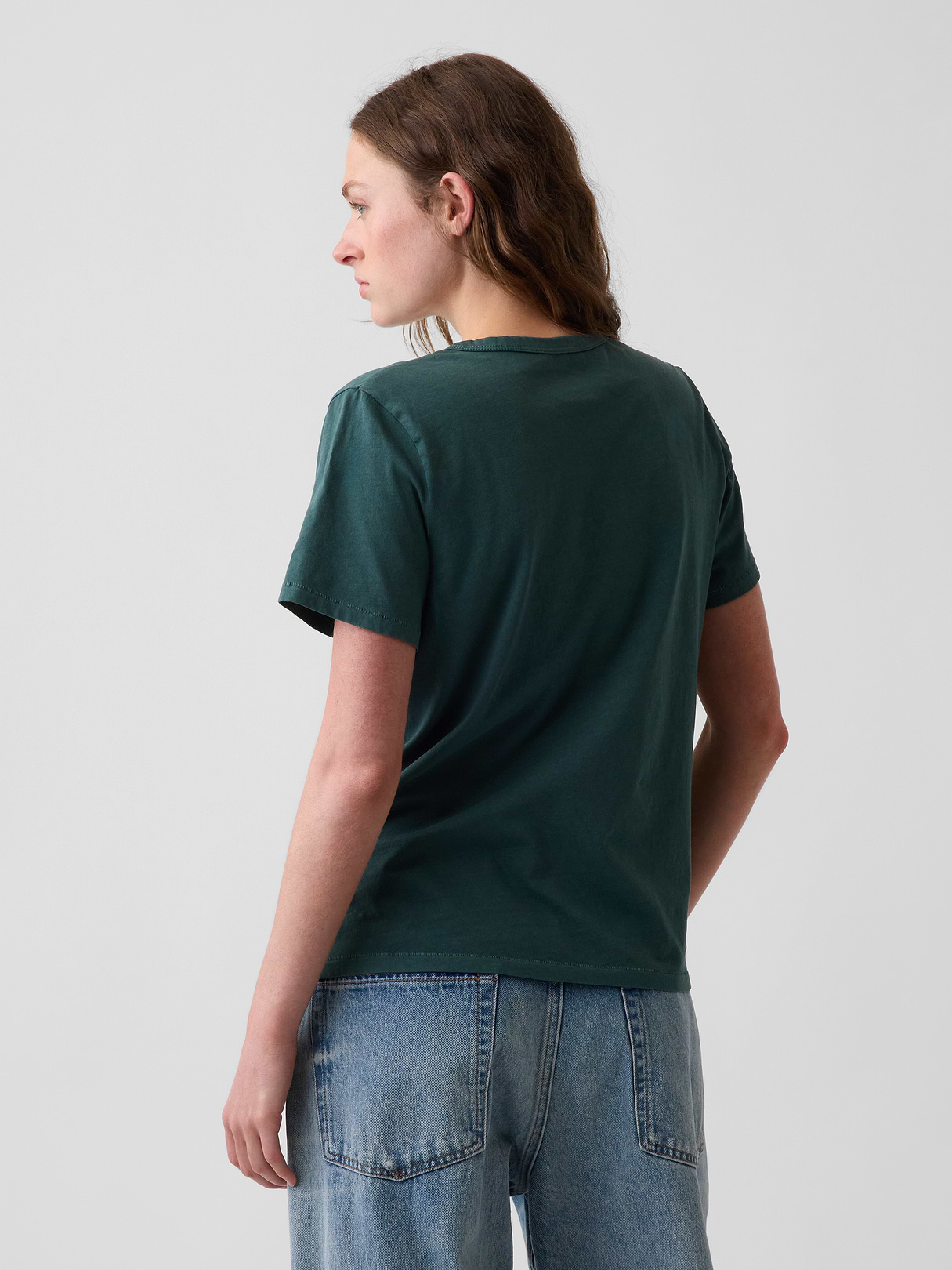 Organic Cotton VintageSoft T-Shirt - Deep hunter green