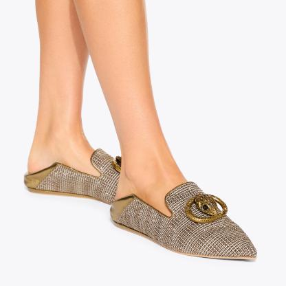 Kurt Geiger London Chelsea Point Slip On - Beige - view 2