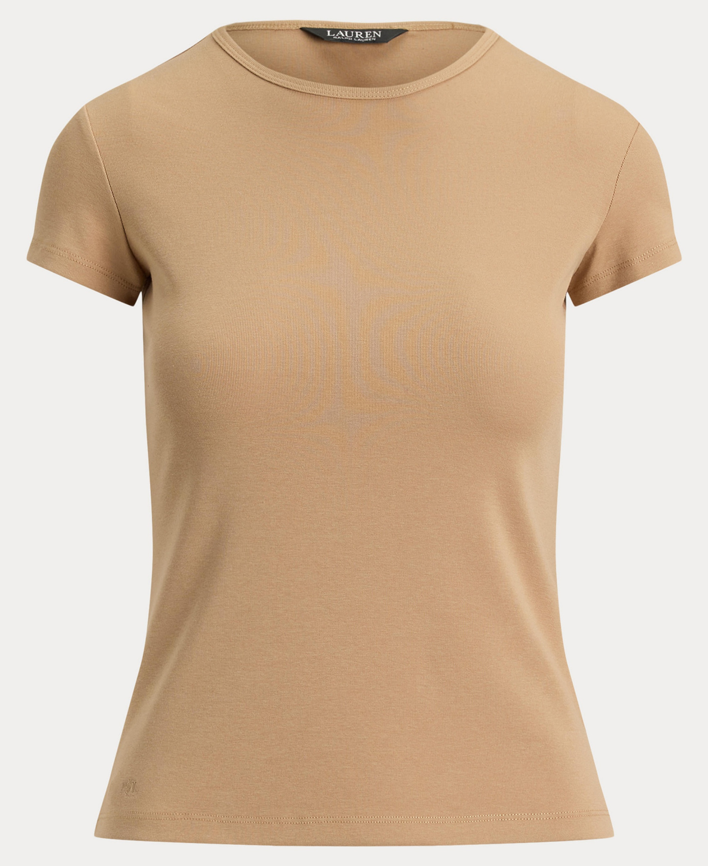 Lauren Ralph Lauren Stretch Knit T-Shirt - Lauren Camel