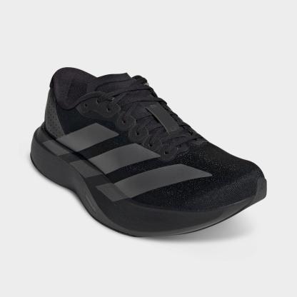 Women's adidas Adizero EVO SL Running Shoes - Part 1 - Core Black/Iron Metallic/Core Black - Both shoes facing left