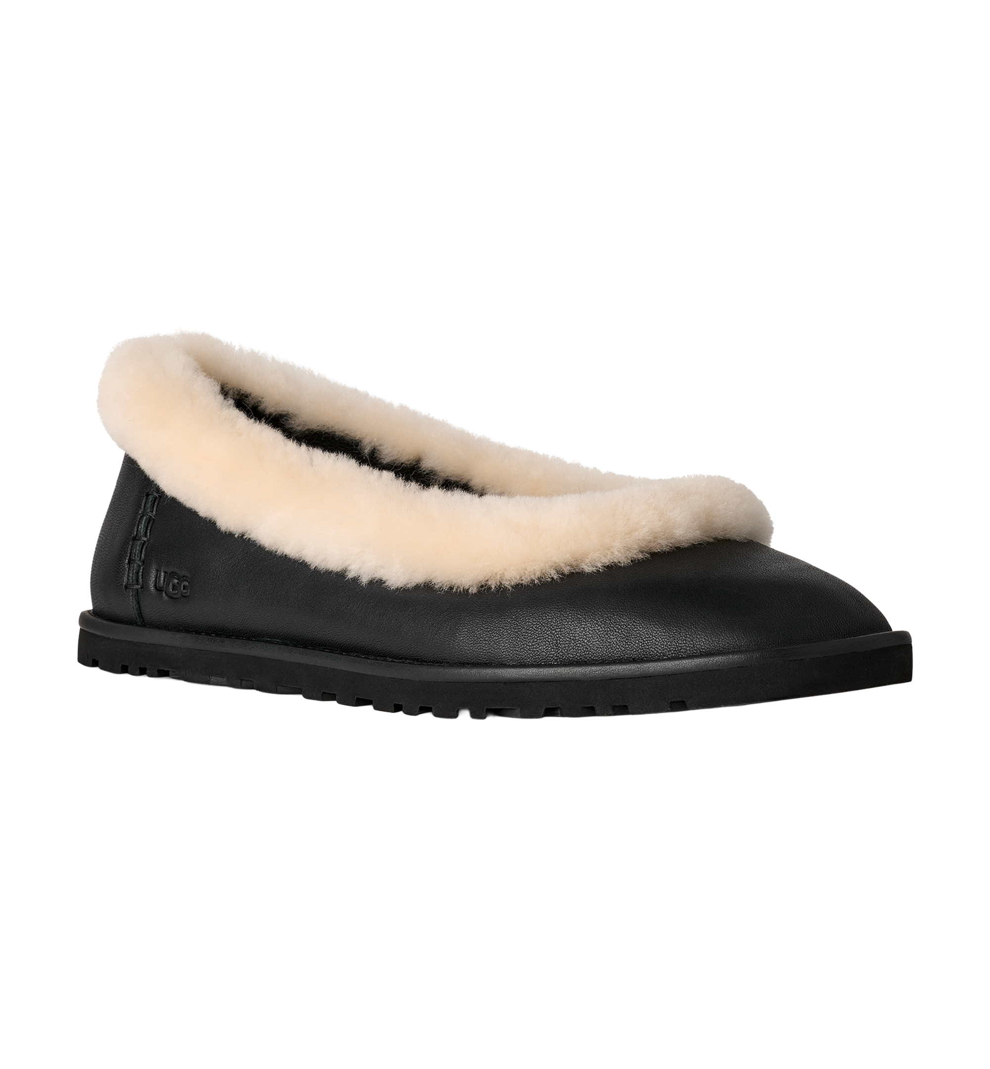 UGG® Women's Zora Ballet Round Toe Flats - Black