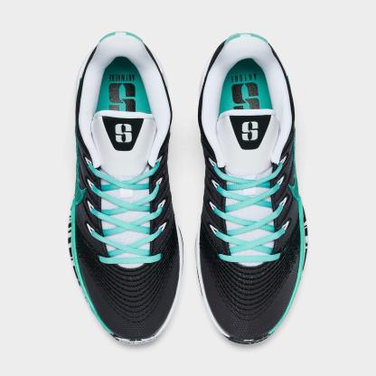 Nithtke Sabrina 3 Basketball Shoes - White/Mint/Black - Top view