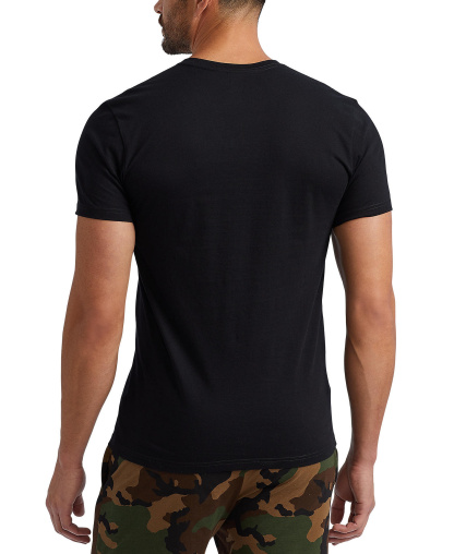 Polo Ralph Lauren Men's Classic-Fit V-Neck Undershirts, 5+ 1 Free Bonus Pack - Polo Black