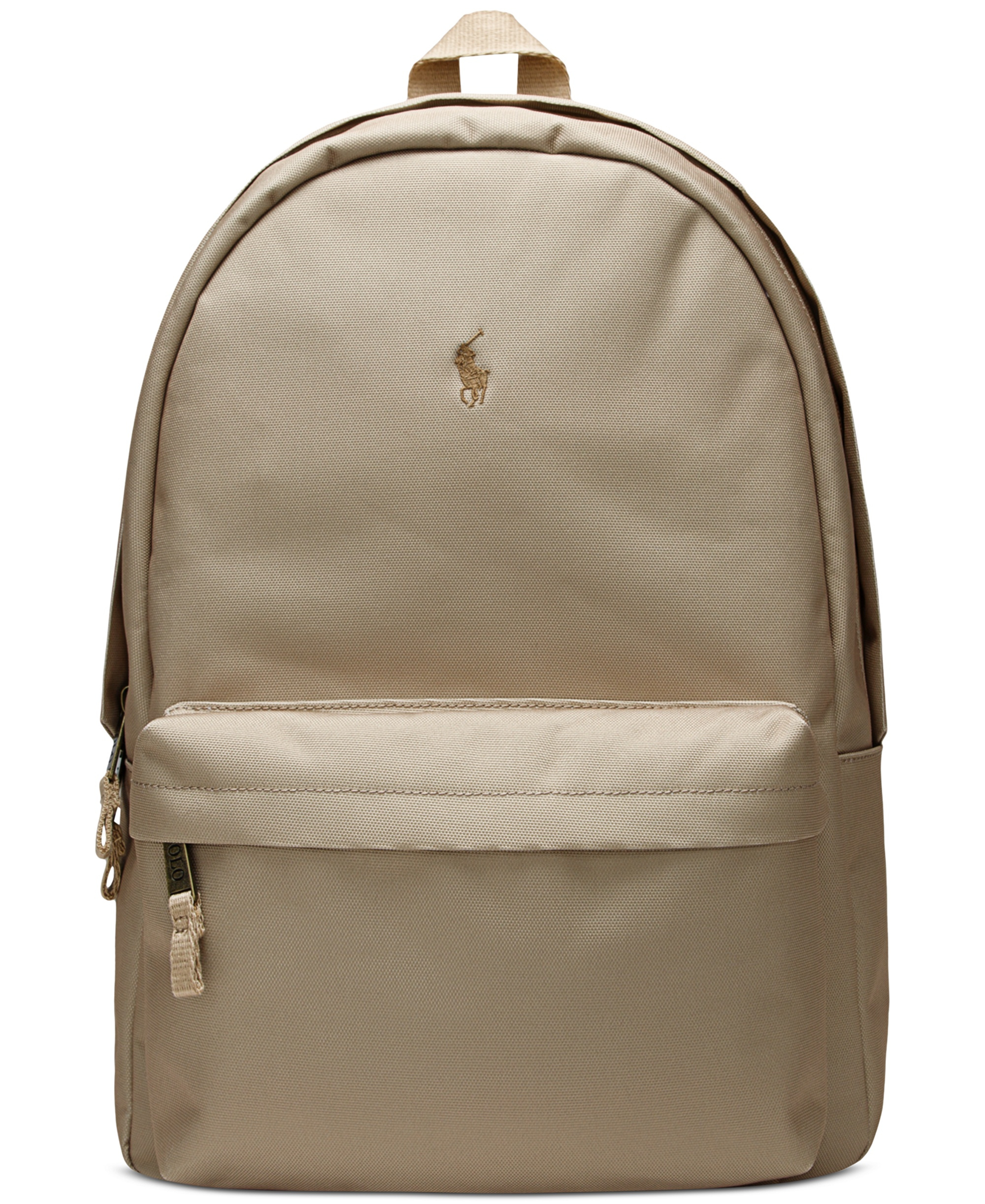 Polo Ralph Lauren Boys' and Girls' Embroidered Pony Color Backpack - Vintage Khaki