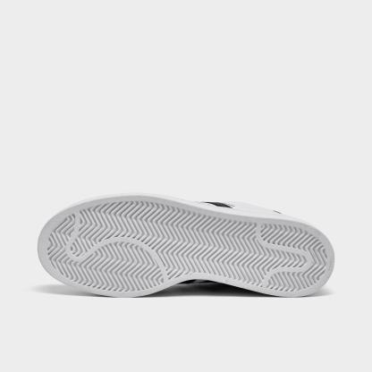 Men's adidas Originals Superstar II Casual Shoes - Part 2 - White/Black/White - Bottom view