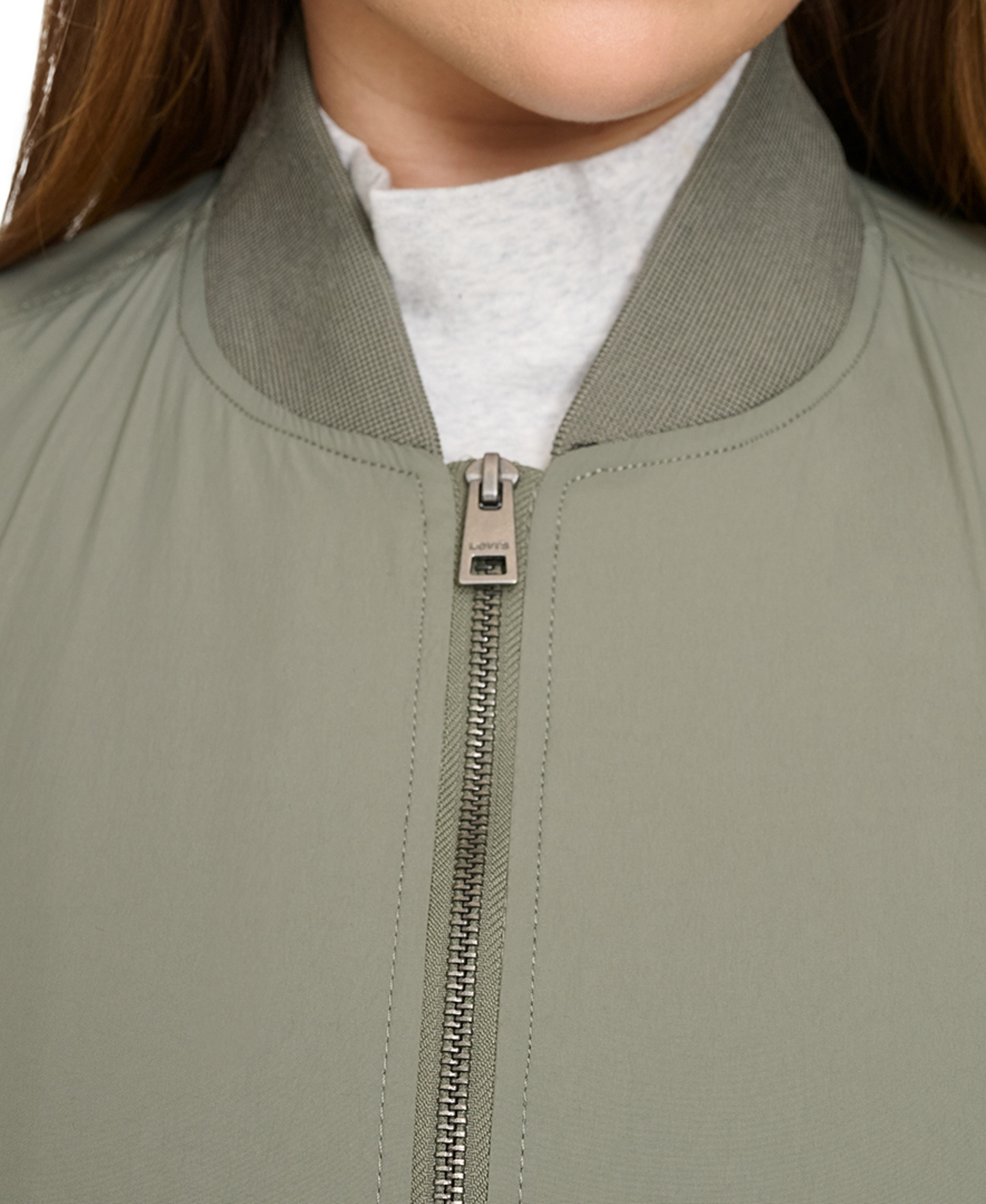 Levi's Women's Lightweight Bomber Jacket - Sage