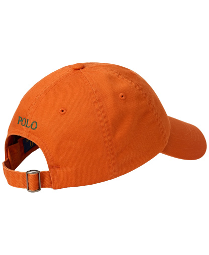 Polo Ralph Lauren Men's Classic Baseball Hat - College Orange W/ C5200