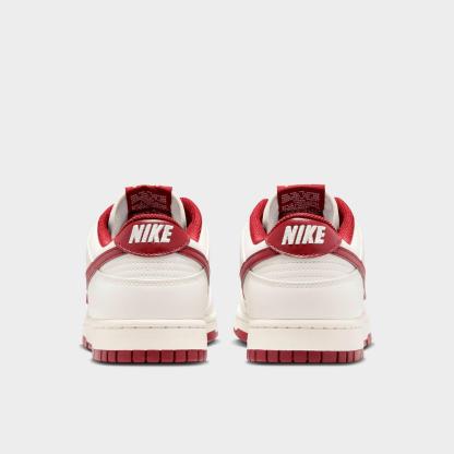 Men's Nike Dunk Low Retro Casual Shoes - Phantom/Phantom/Team Red