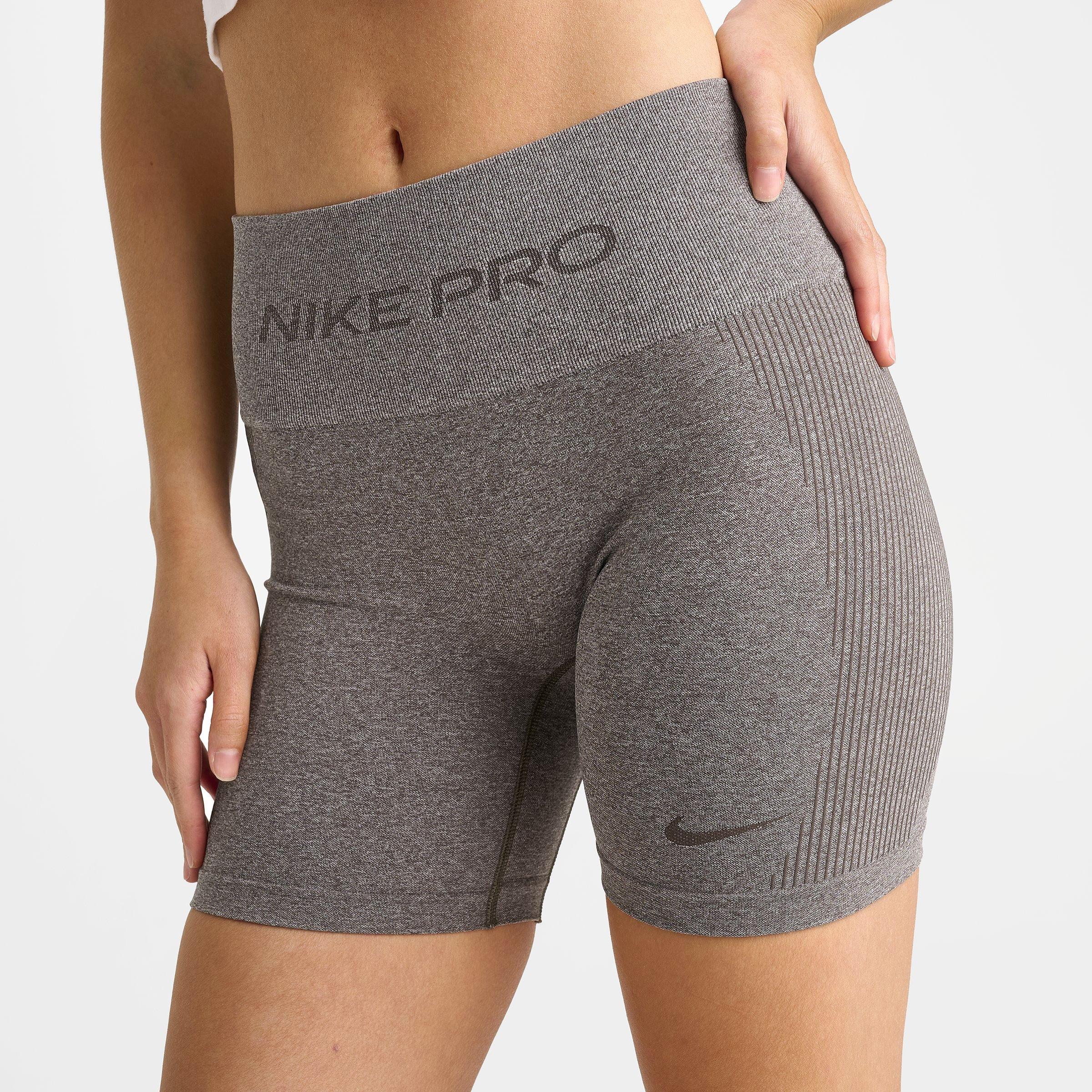Women's Nithtke Pro Seamless Dri-FIT High-Waisted 5" Biker Shorts - Ridgerock/Heather