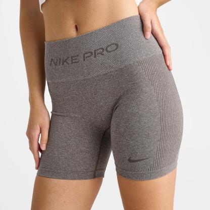 Women's Nithtke Pro Seamless Dri-FIT High-Waisted 5" Biker Shorts - Ridgerock/Heather