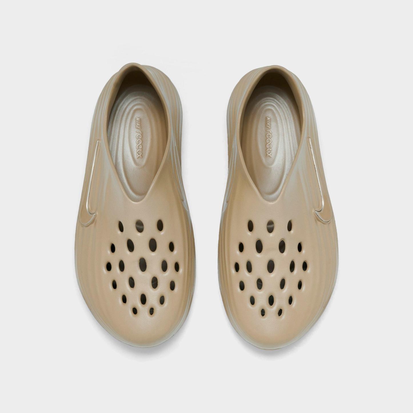 Men's Nithtke ReactX Rejuven8 Recovery Casual Shoes - Part 2 - Khaki/Khaki/Khaki - Top view