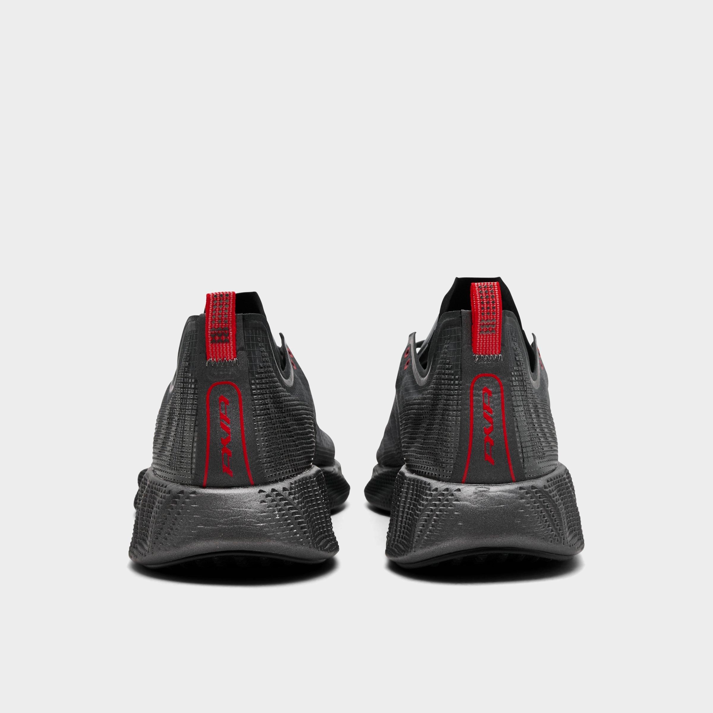 Men's Nithtke Ava X Casual Shoes - Part 1 - Smoke Grey/Challenge Red - Back view