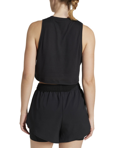 adidas Women's Train Essentials Boxy Workout Tank - Black