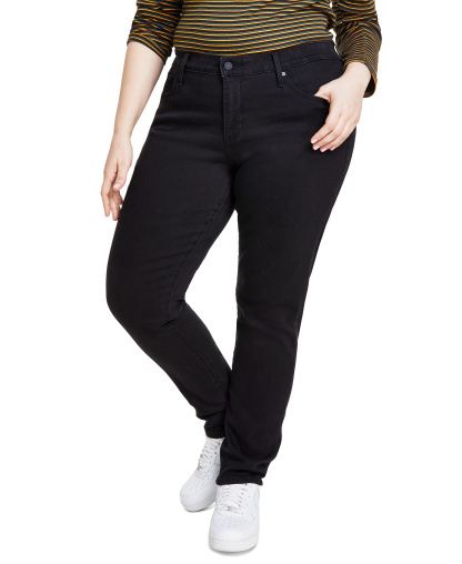 Levi's Women's 311 Mid Rise Shaping Skinny Jeans - Soft Black