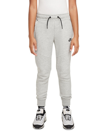 Nike Boys' and Girls' 7-20 Sportswear Tech Fleece Jogger Pants - Dark Gray Heather