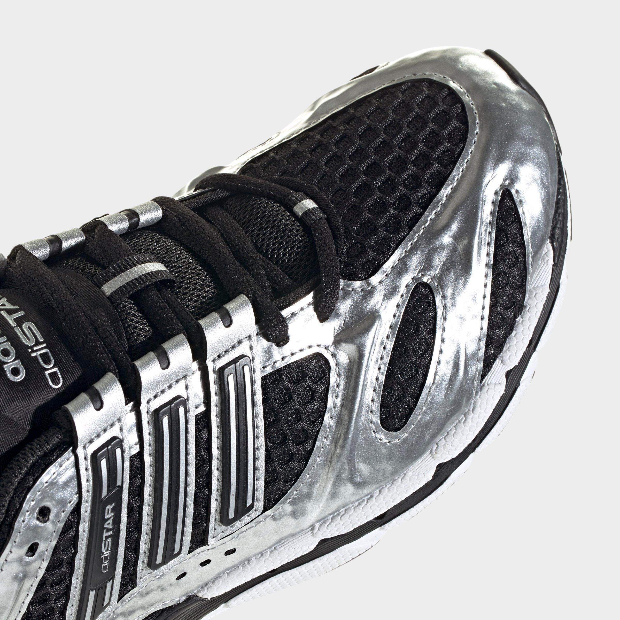 Women's adidas Originals Adistar MLD Casual Shoes - Core Black/Silver Metallic/Cloud White - Detail shot
