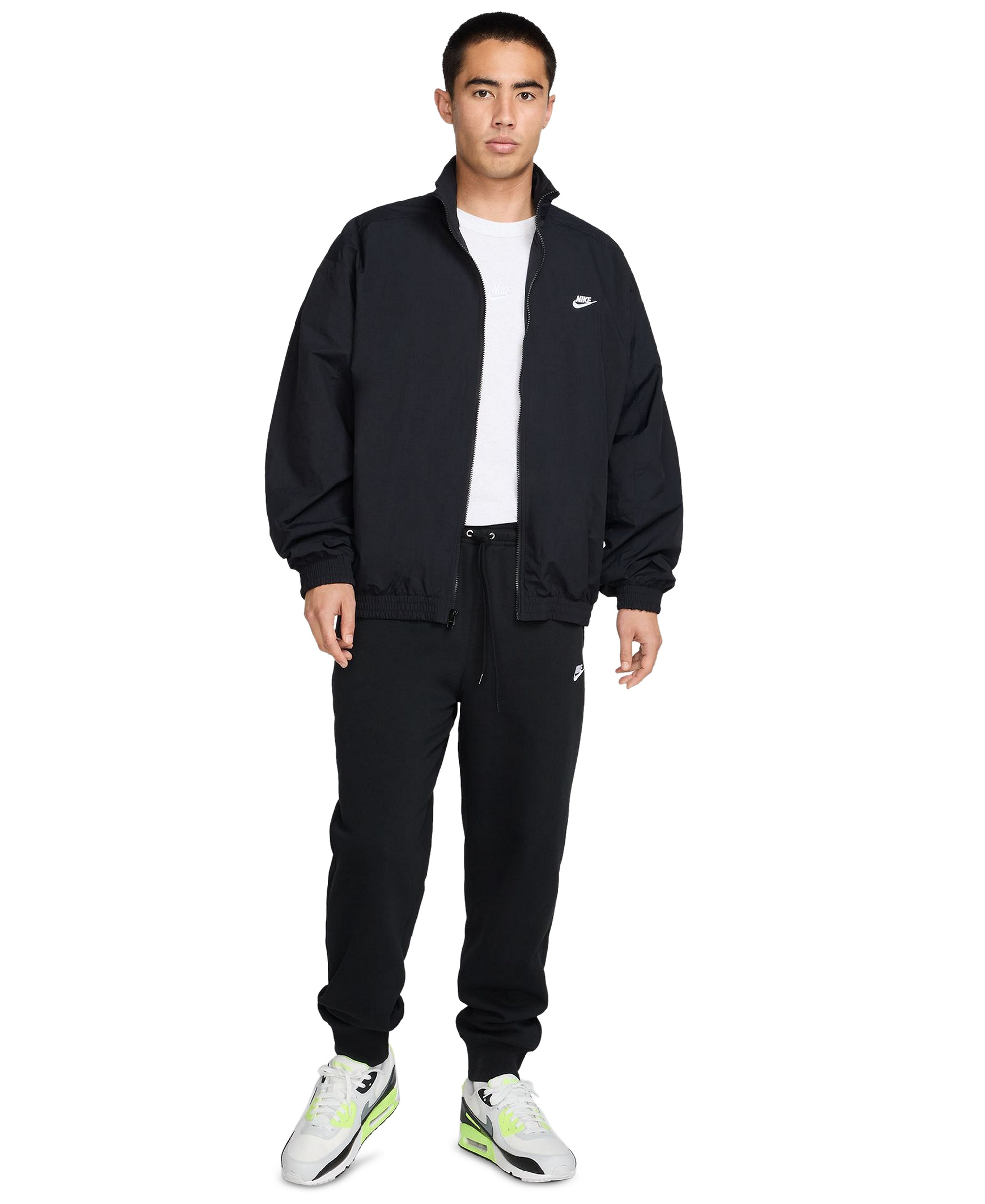 Nike Men's Sportswear Club Drawstring Jogger Pants - Black