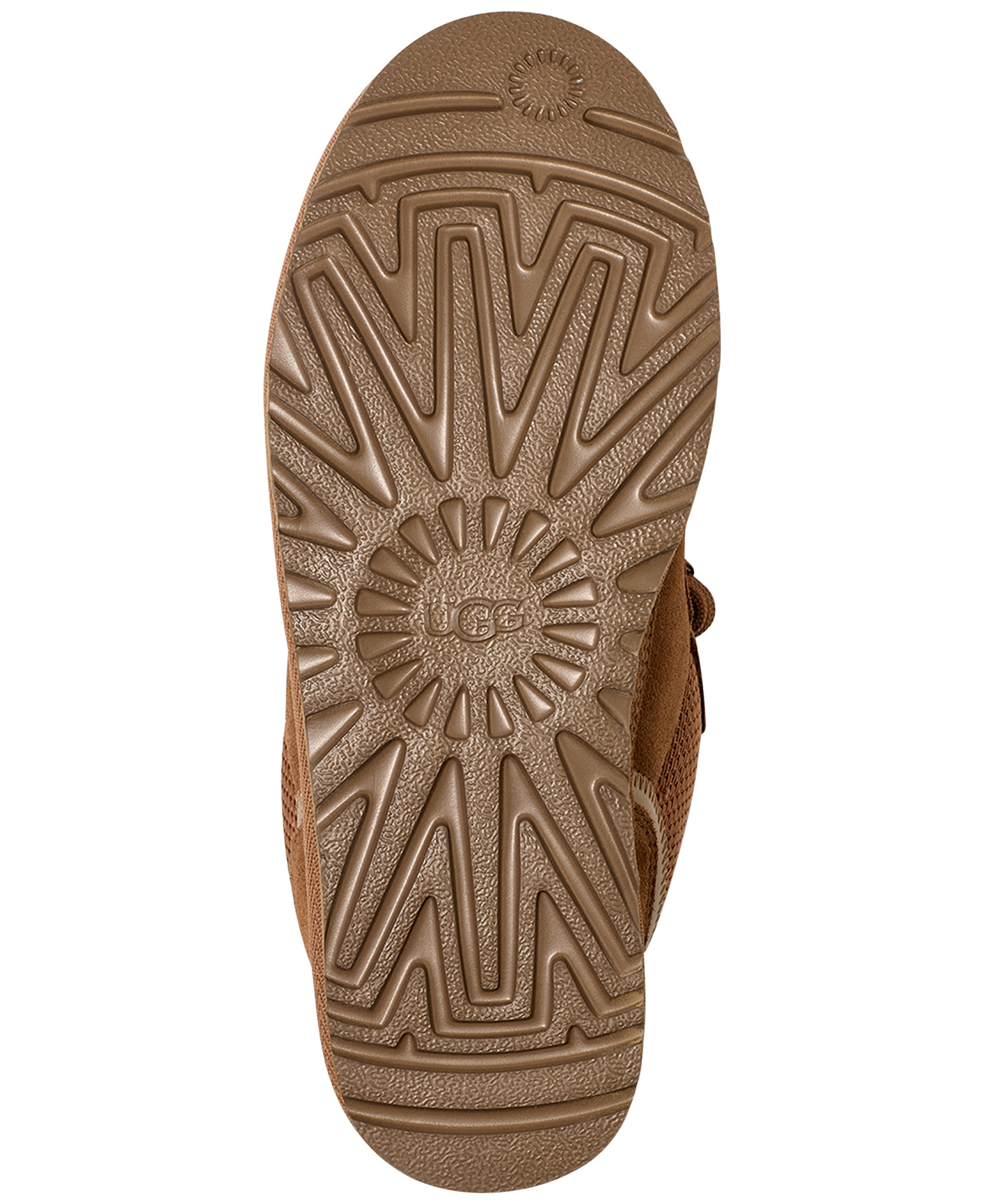 UGG® Women's Lowmel Lace-Up Sneaker Booties - Chestnut