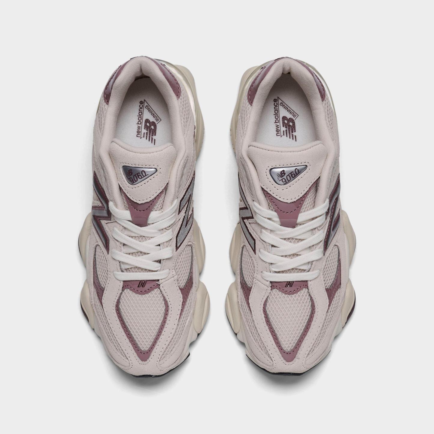 Women's New Balance 9060 Casual Shoes - Sea Salt/Putty Mauve - view 5