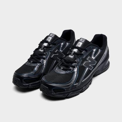 Men's New Balance 740 Casual Shoes - Black/Silver Metallic - view 2