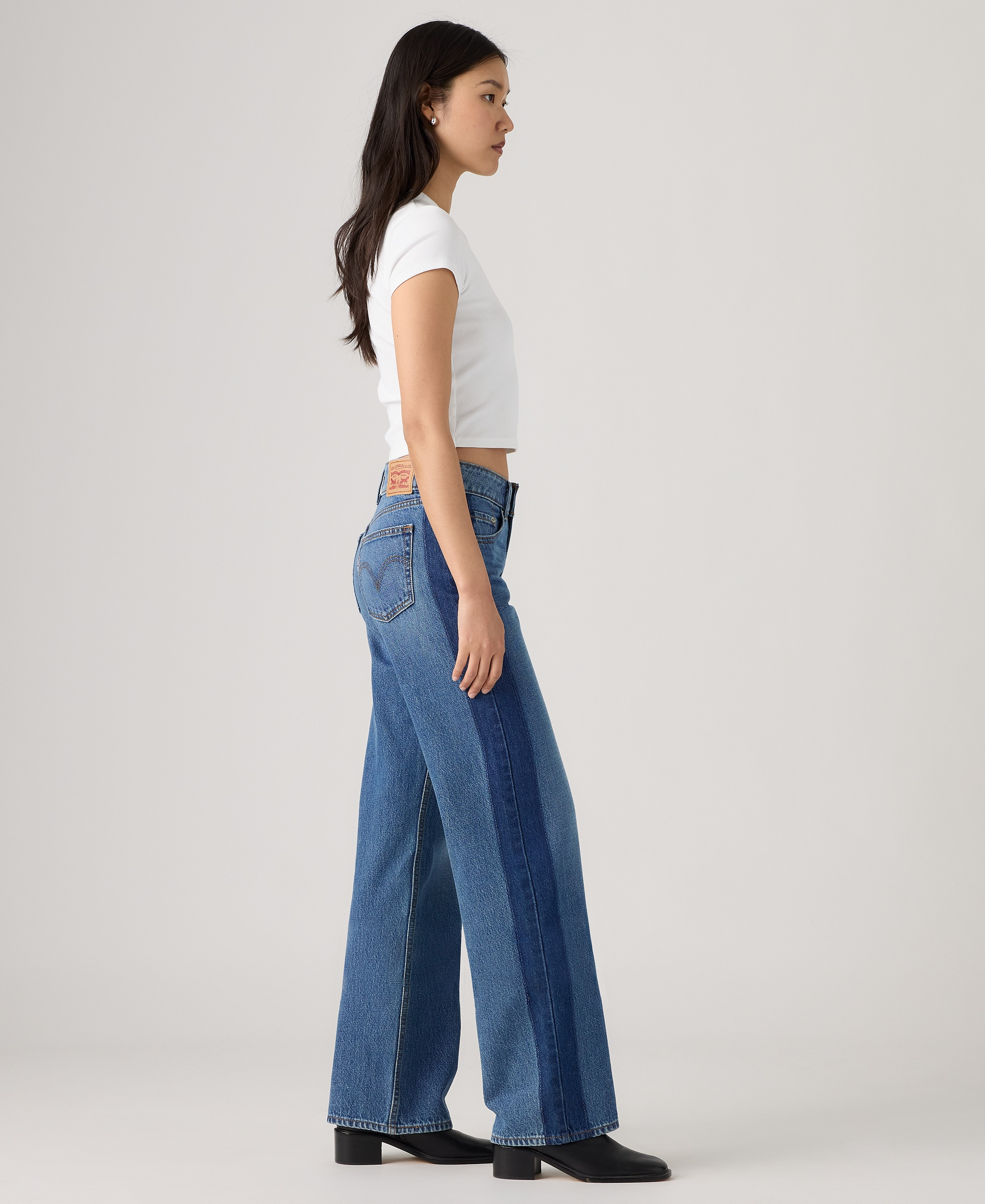 Levi's Women's Super-Low Double-Button Relaxed-Fit Denim Jean - And You Too