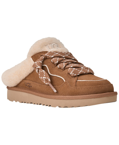 UGG® Kids Lowmel Slip-On Mule Sneakers - Chestnut
