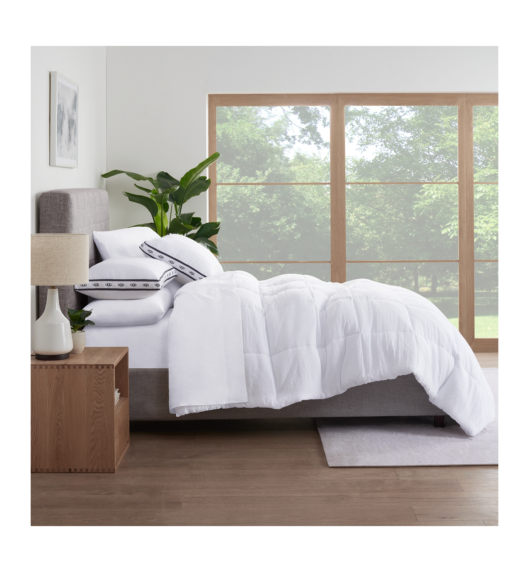 UGG® Devon Basic Pillows - Snow
