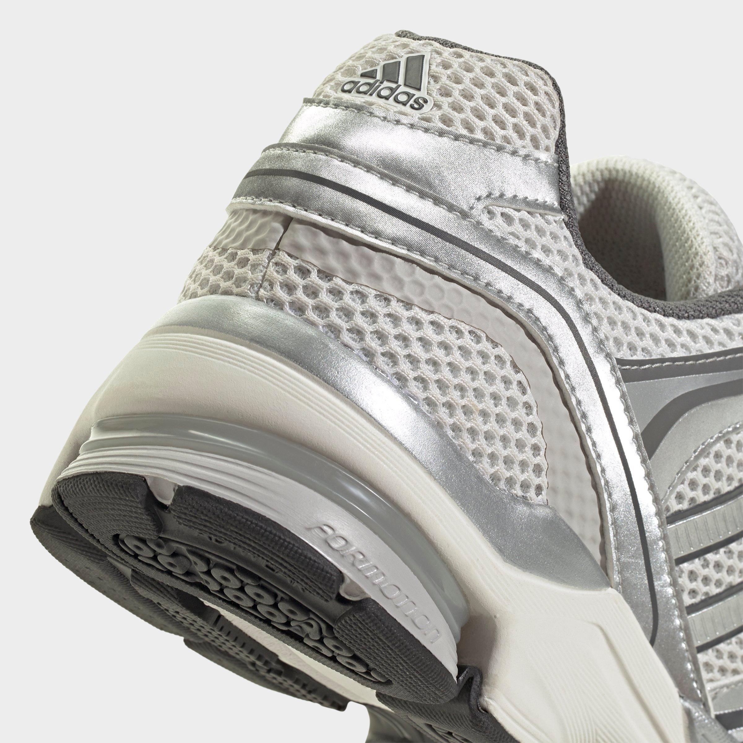 Men's adidas Spiritain 2000 Casual Shoes - Part 1 - Crystal White/Silver Metallic/Grey - Detail shot