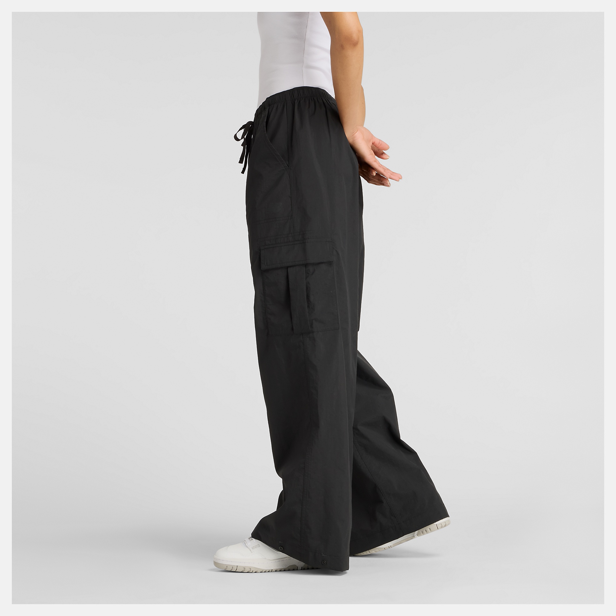 New Balance Woven Cargo Pant, WP53504BK