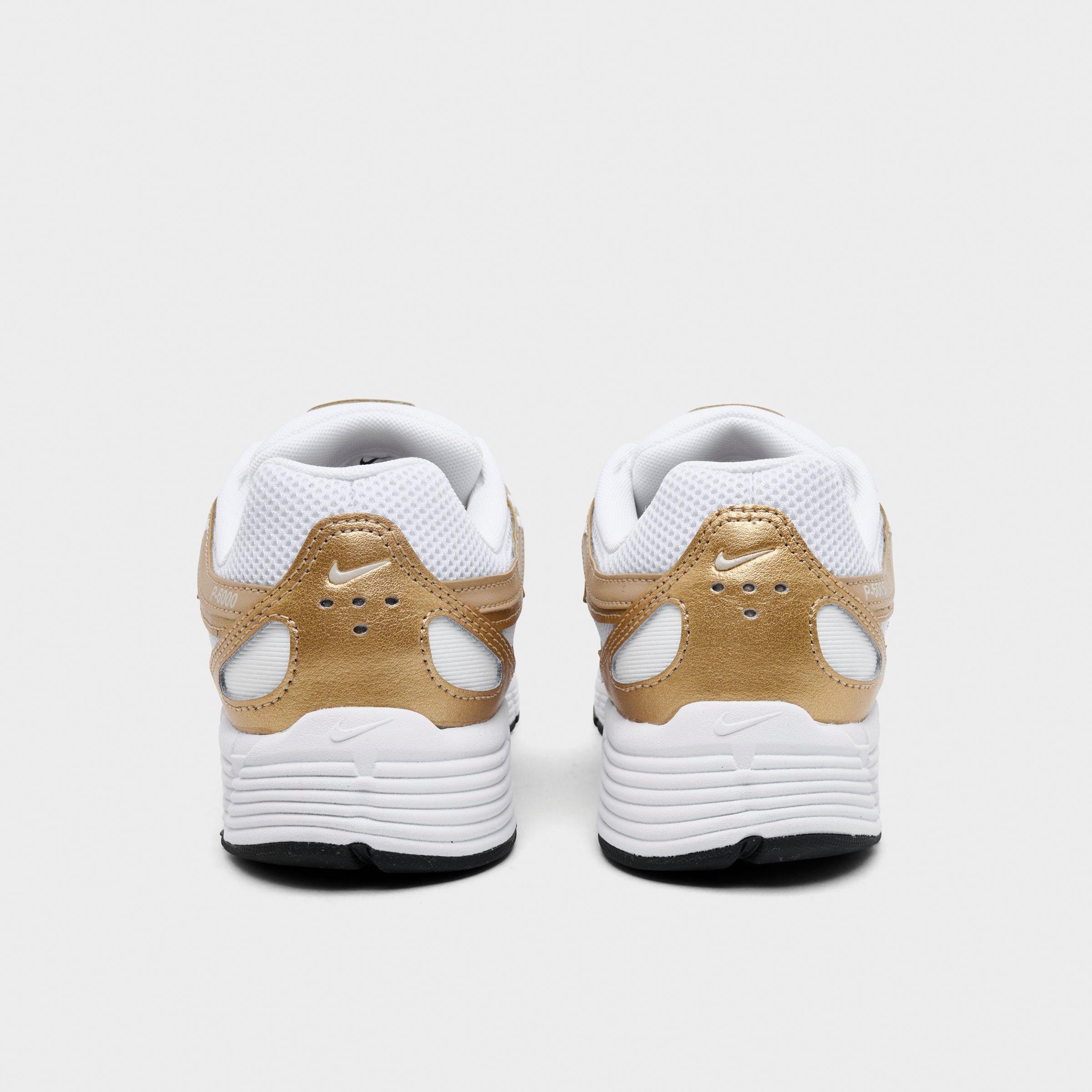 Women's Nithtke P-6000 Casual Shoes - Part 1 - White/Blur/Black/Sanddrift - Back view